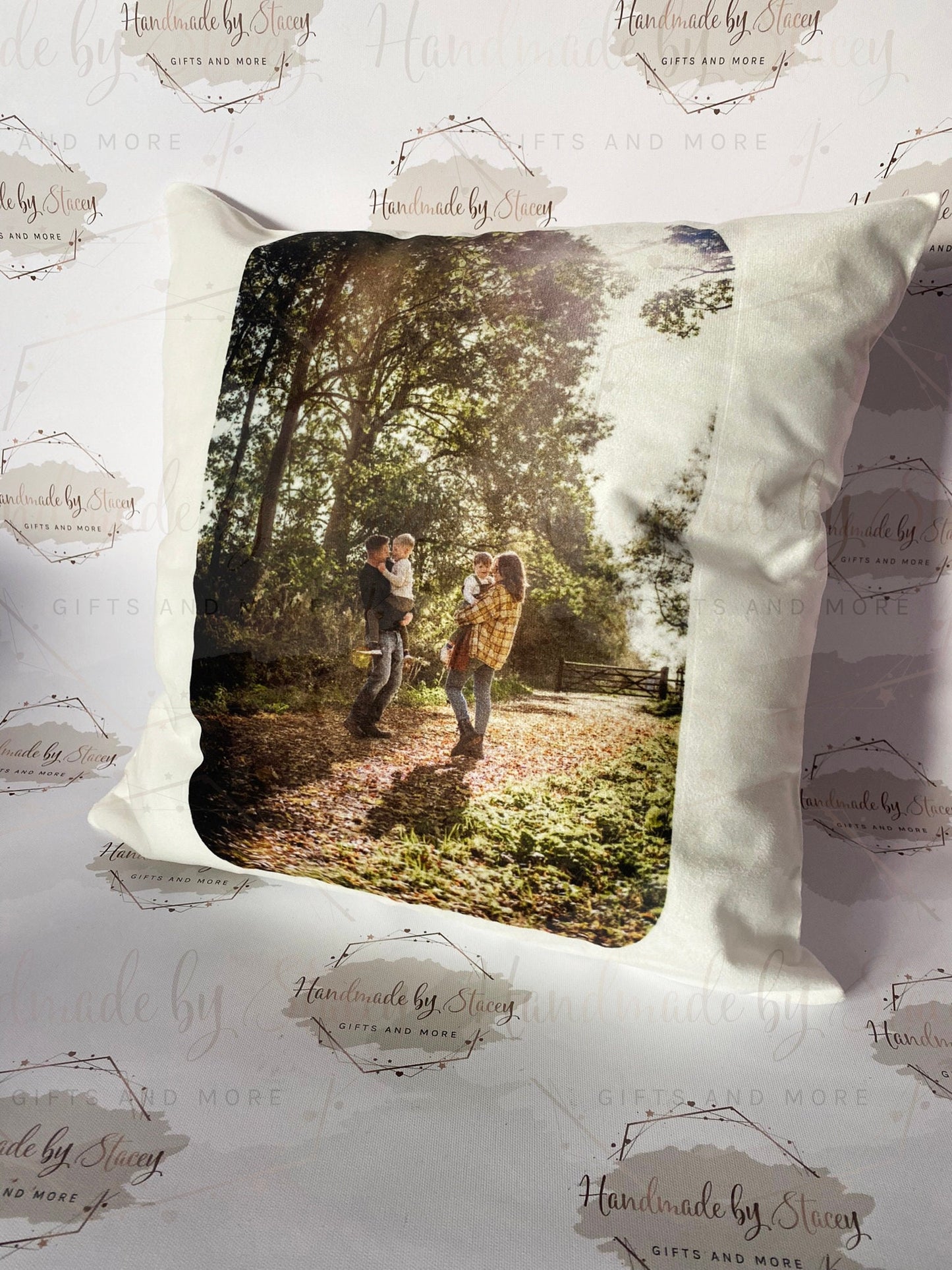 Personalised Photo Cushion Cover|Create your Own Family Present|Keepsake Mothers Day|Father's Day|New Home|Birthday Christmas Gift Idea