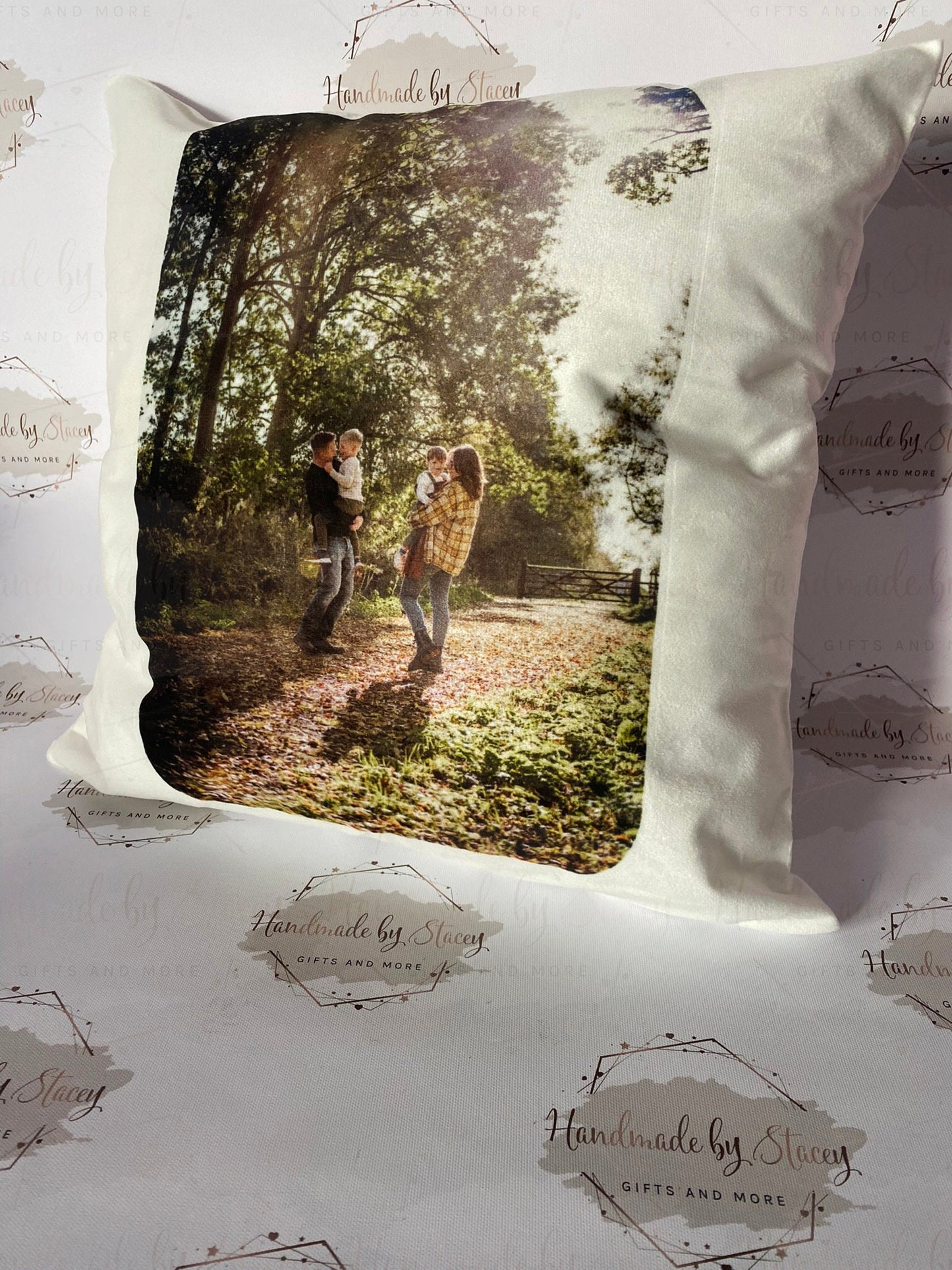 Personalised Photo Cushion Cover|Create your Own Family Present|Keepsake Mothers Day|Father's Day|New Home|Birthday Christmas Gift Idea