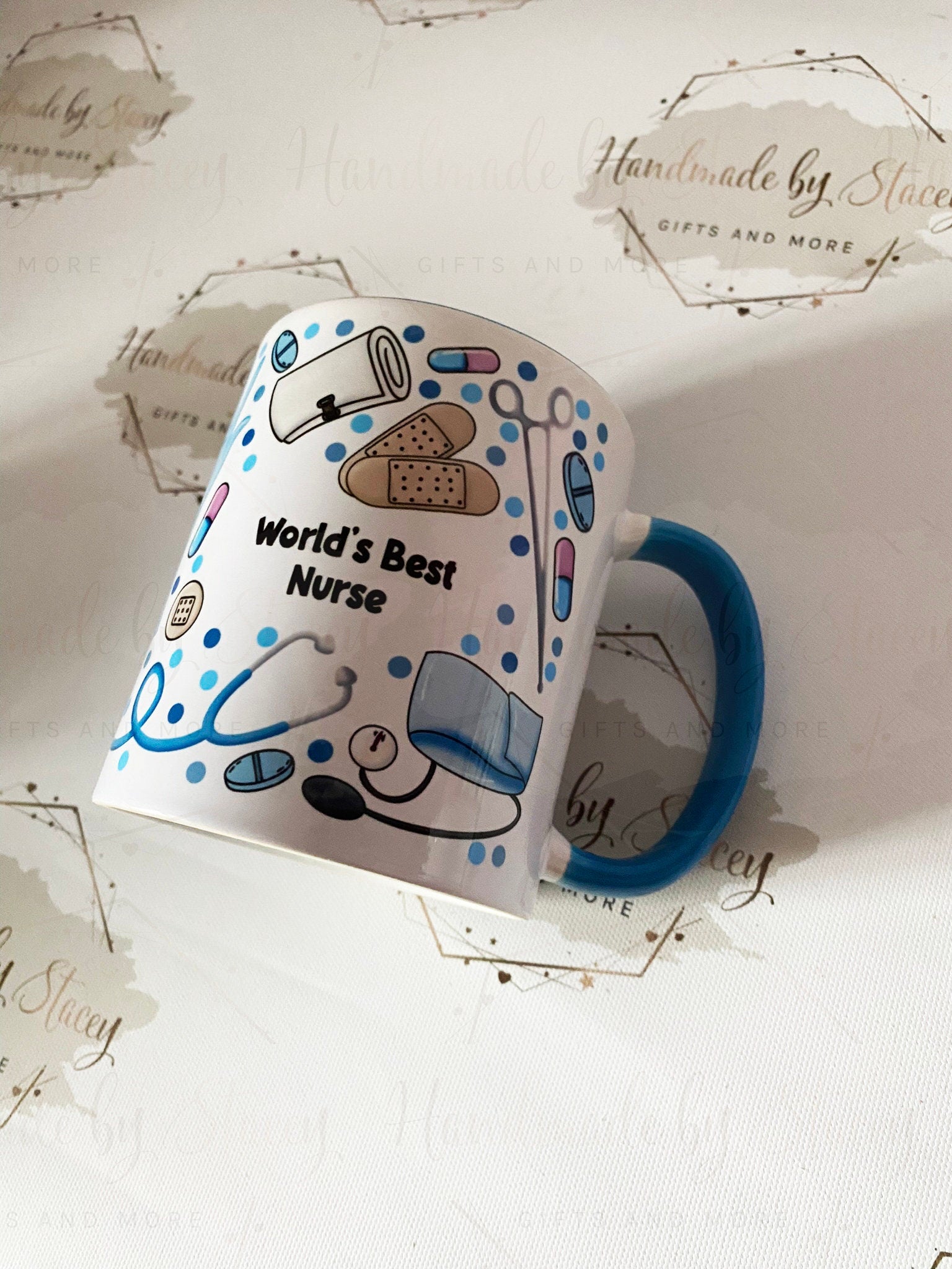Personalised Ceramic|Plastic Mug|Nursing Thank You|Custom Text|Gift Idea for Junior Doctor|Midwife Graduation Gift Birthday Christmas