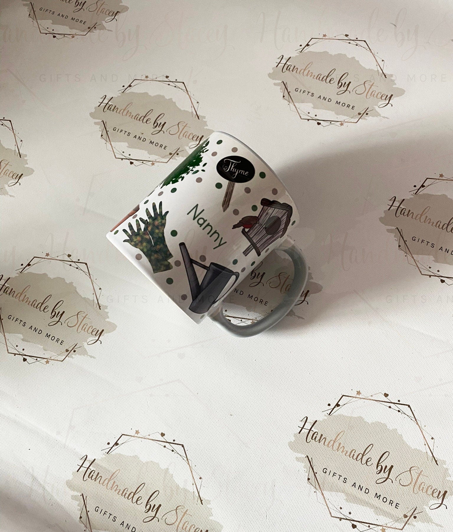 Personalised Ceramic|Plastic Mug|Gardening Cup|Editable Text|Keen Gardener|Gift Idea for Father's Day|Mother's day|Christmas|Reusable