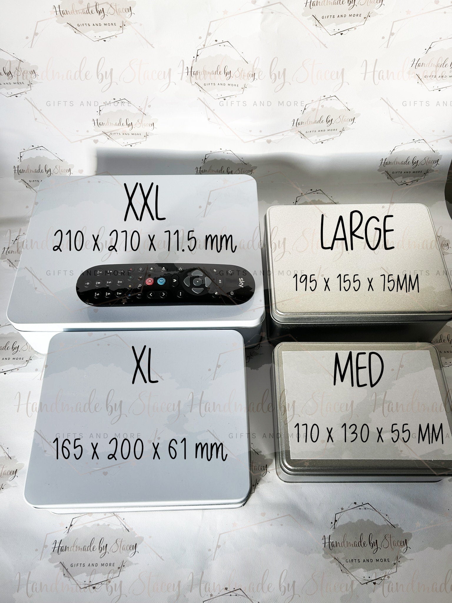 Personalised Novelty Metal Tin|Fidget Design|Editable Text|Autistic ADHD Sensory Toys|Birthday Christmas Gift Idea for Child|Adult