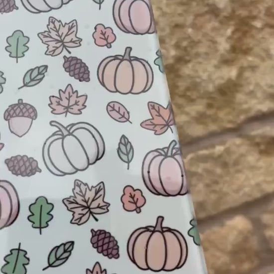 Autumnal Chopping Board|A3 A4 Size|Harvest Pumpkin Season|Homeware Gift Idea