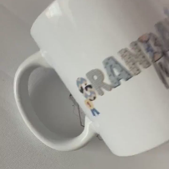 Personalised Ceramic Mug|Grandad Dad Uncle|Favourite Fathers Day Birthday|Hot Drink|Editable Text|Gift Idea for Him|Reusable Gift Idea