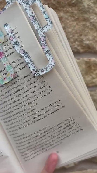 Acrylic Book Lover Bookmark: Unique Reading Gift, UK Made